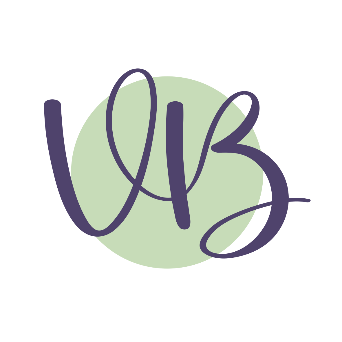 Violet Botanicals Logo - A stylized violet flower representing herbal wellness